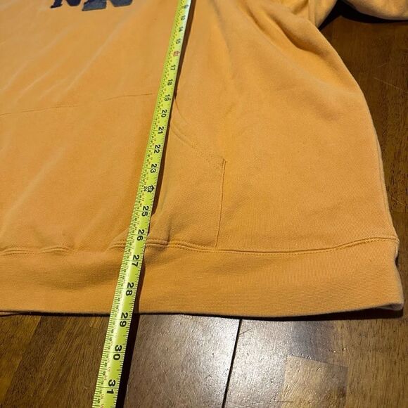 VTG Jansport Navy College Embroidered Hoodie Sweatshirt Pullover Men's Size XXL - Picture 7 of 9